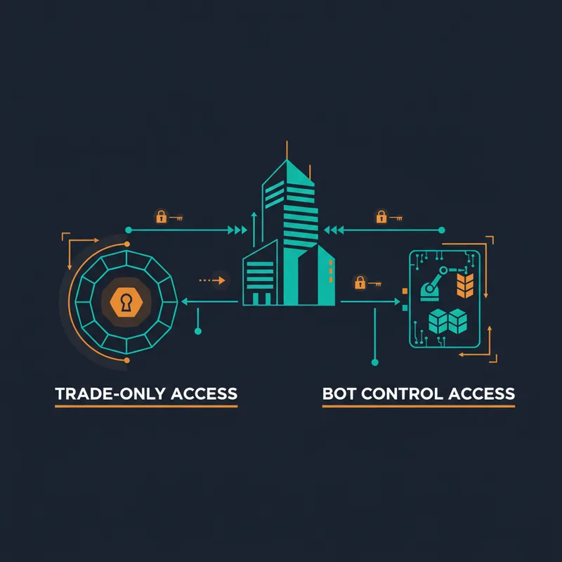 Connecting a bot to an exchange using API keys