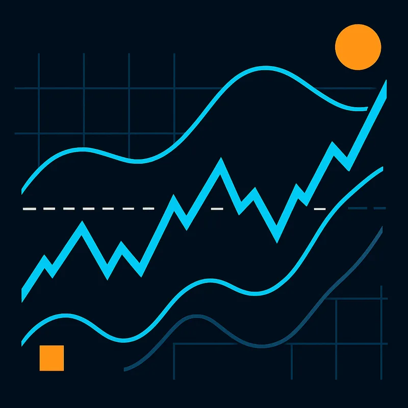 Bollinger Bands with compression and possible breakout