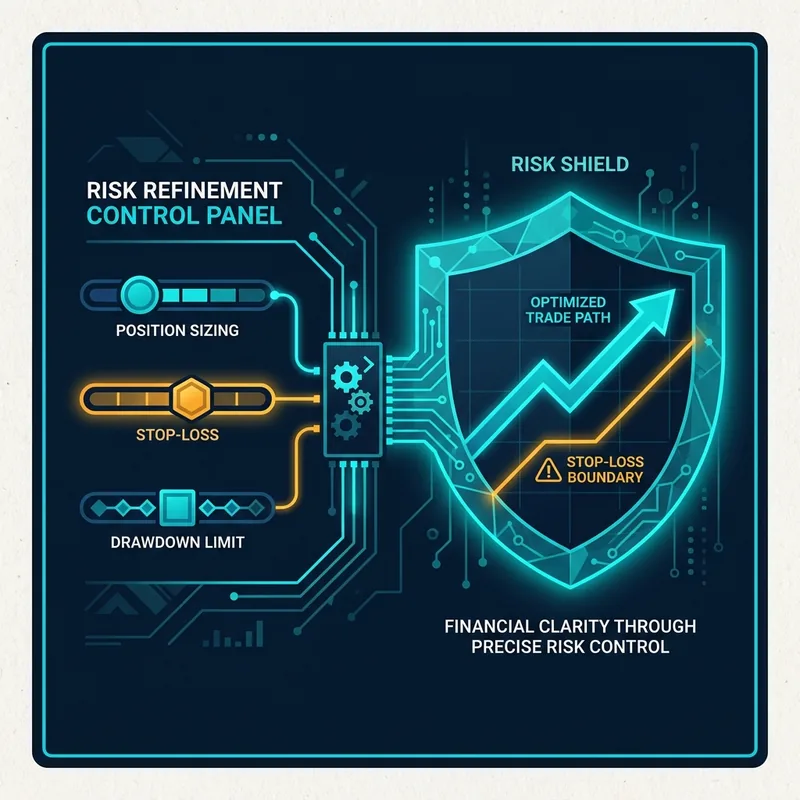 Refinando regras de risco e stop-loss