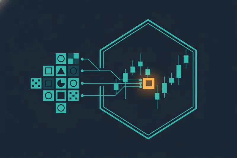 Illustration of the rule-based approach with clear rules that trigger a trade.