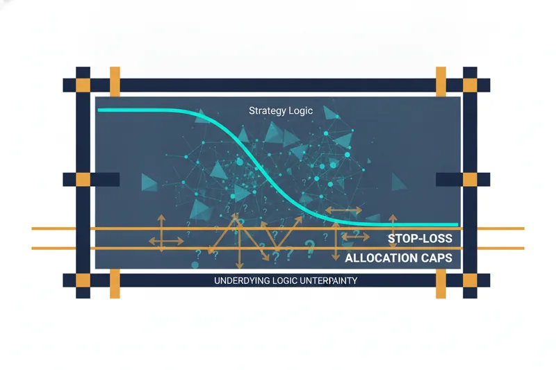 Risk controls limit losses but don’t reveal strategy logic
