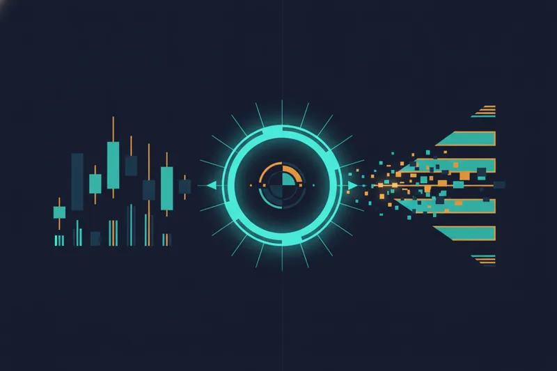 Visual comparison between OHLCV data and bid/ask data and the order book.